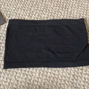 black tube top